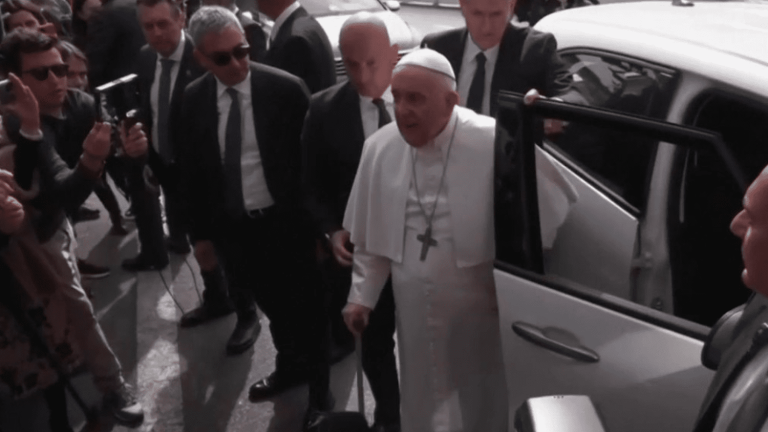 for Pope Francis released from hospital, giving up is not on the agenda