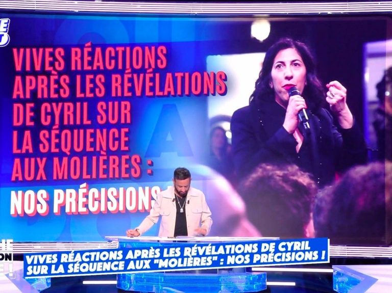 on “TPMP”, Cyril Hanouna makes new revelations about Rima Abdul-Malak and her intervention at the Molières