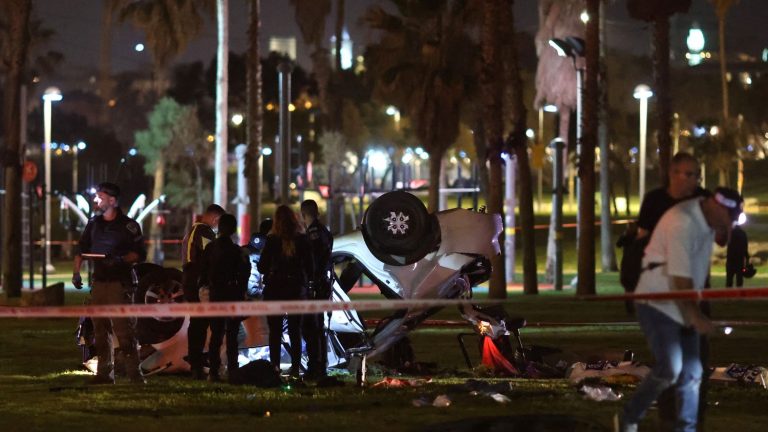 one dead and five injured in an attack in Tel Aviv, amid renewed violence in the Middle East