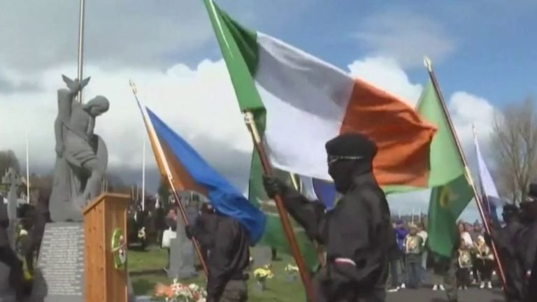 the 25th anniversary of the Good Friday Agreement in Ireland under high tension