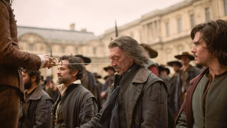 the novel “The Three Musketeers” once again brought to the cinema