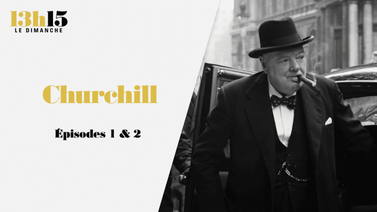 “1:15 p.m. on Sunday”.  Churchill > Episodes 1 and 2