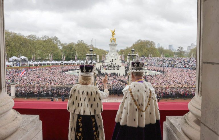 Charles III crowned with great fanfare in London