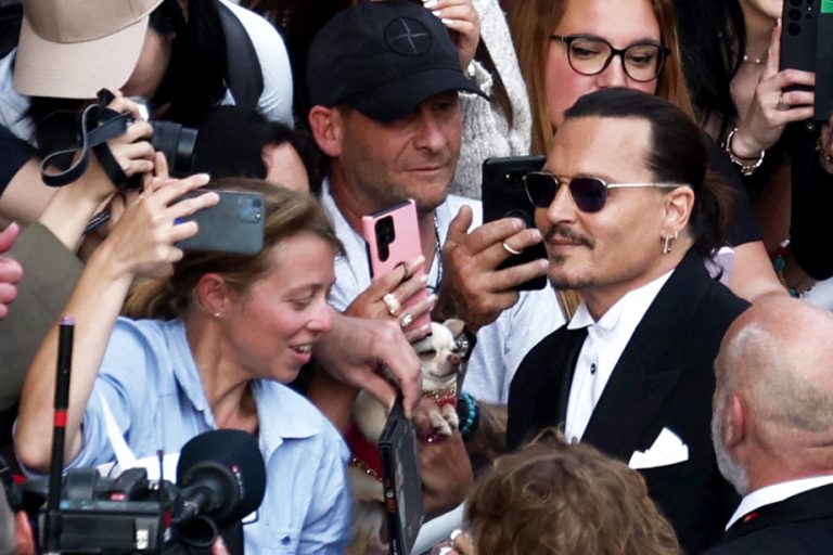 76th Cannes Film Festival |  Accolades and autographs for Johnny Depp