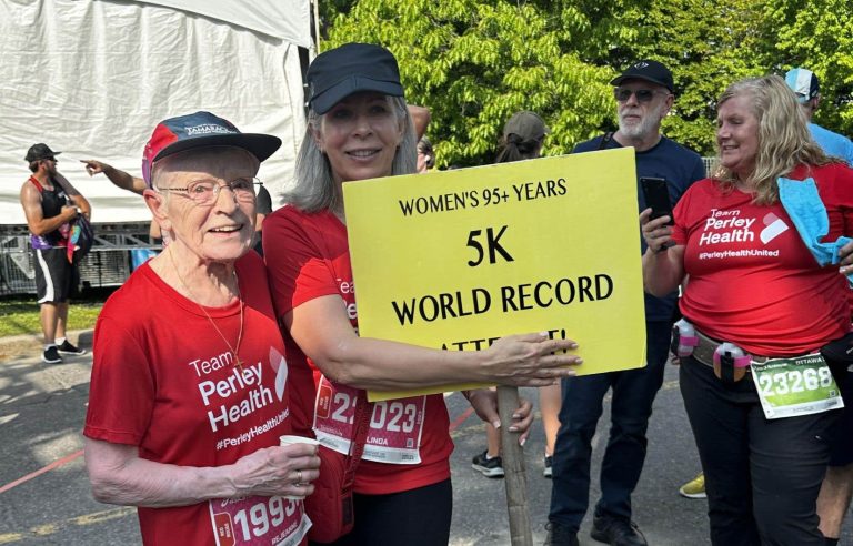 96-year-old Ottawa runner breaks 5km world record