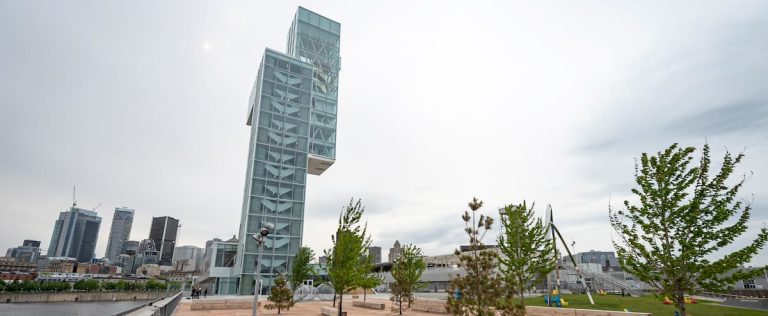 A brand new Port of Montreal Tower to admire the celestial silhouette of downtown will open on May 27: “Le Journal” visited it for you