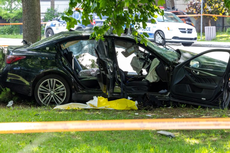 Accident in Notre-Dame-de-Grâce |  The young driver succumbed to his injuries.