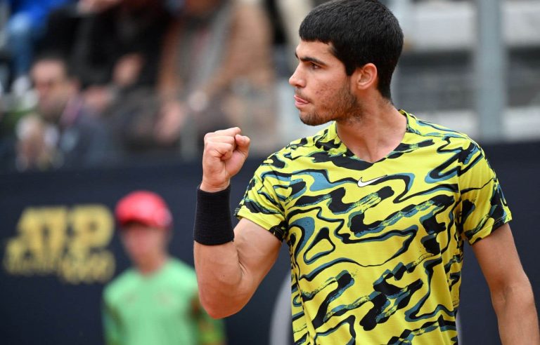 Alcaraz wins its first match in Rome and secures the title of favorite at Roland-Garros