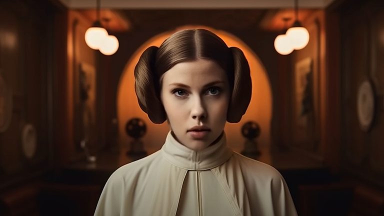 An AI imagines what a Star Wars directed by Wes Anderson would look like