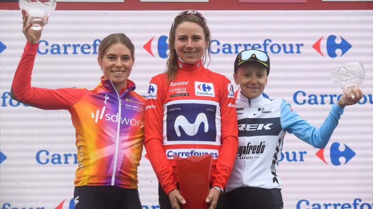 Annemiek van Vleuten wins her third Vuelta by nine seconds