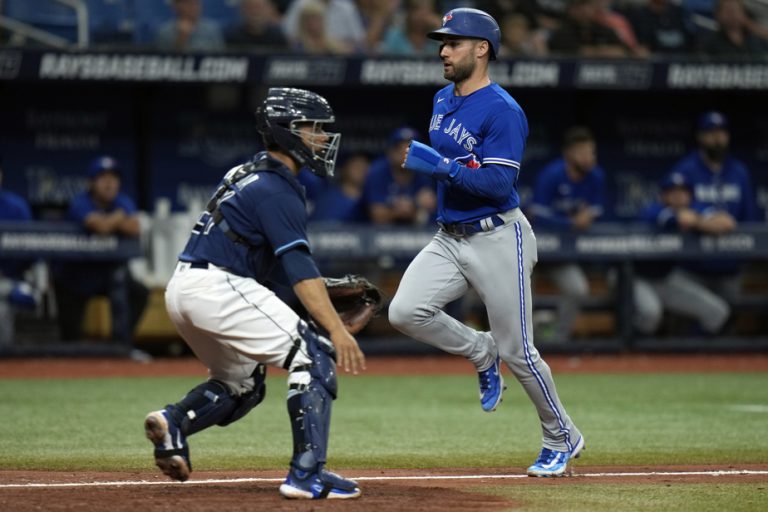 Blue Jays beaten 6-3 by Rays