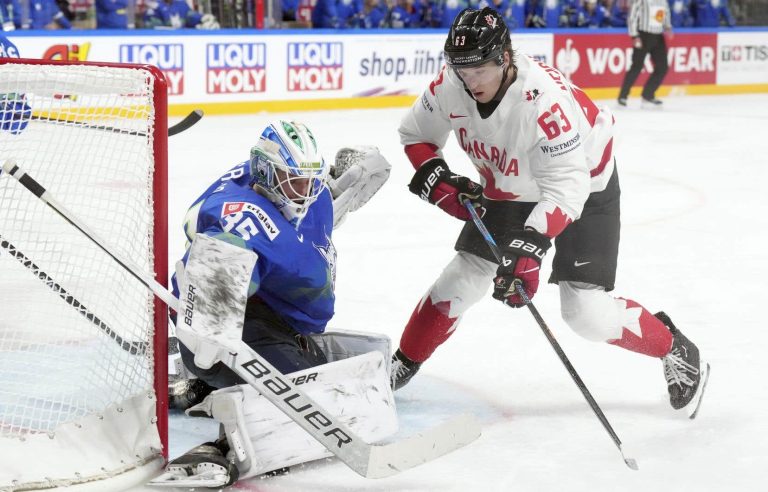 Canada defeats Slovenia 5-2 at World Men’s Hockey Championship