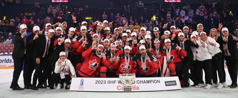 Canada takes gold at IIHF World Championship