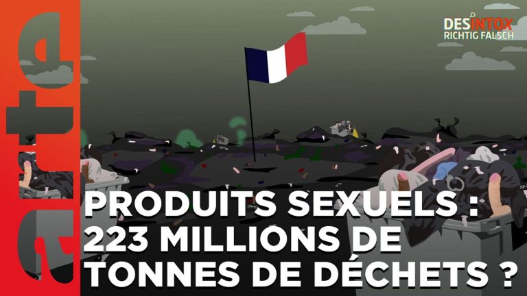 Detox.  No, there are not 223 million tons of waste in France per year on sexual products.