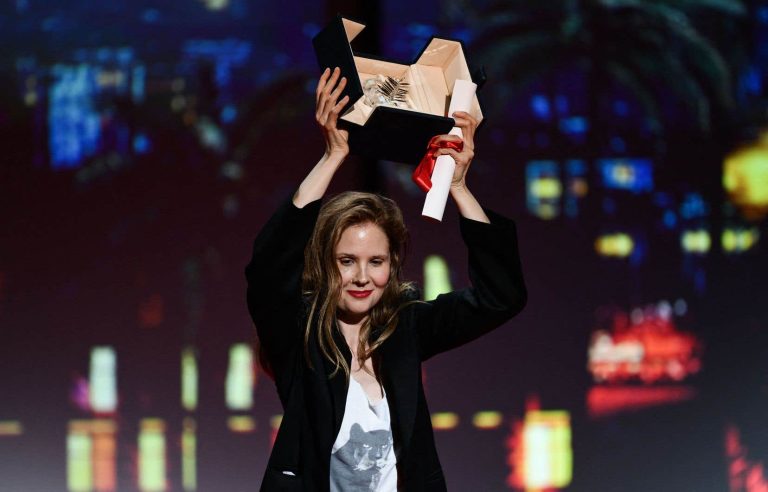 Director Justine Triet wins the Palme d’Or