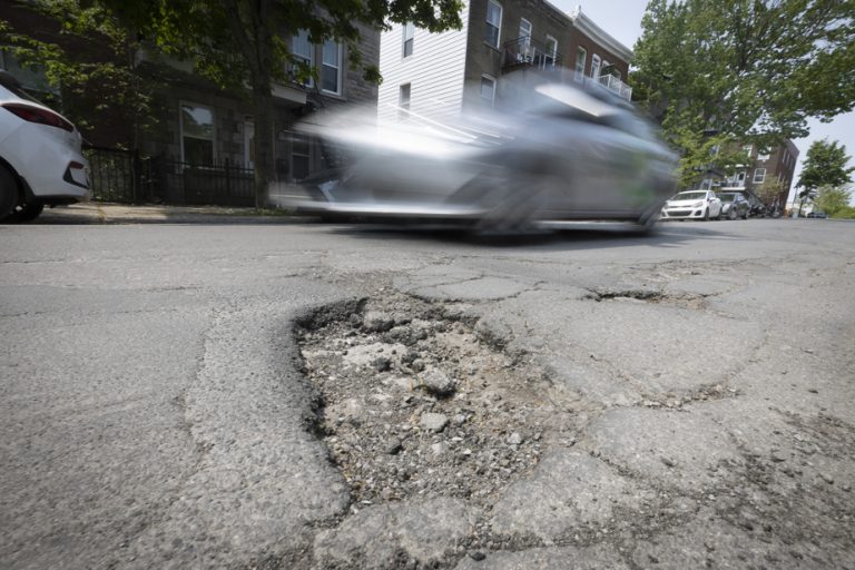 Fewer and fewer potholes in Montreal