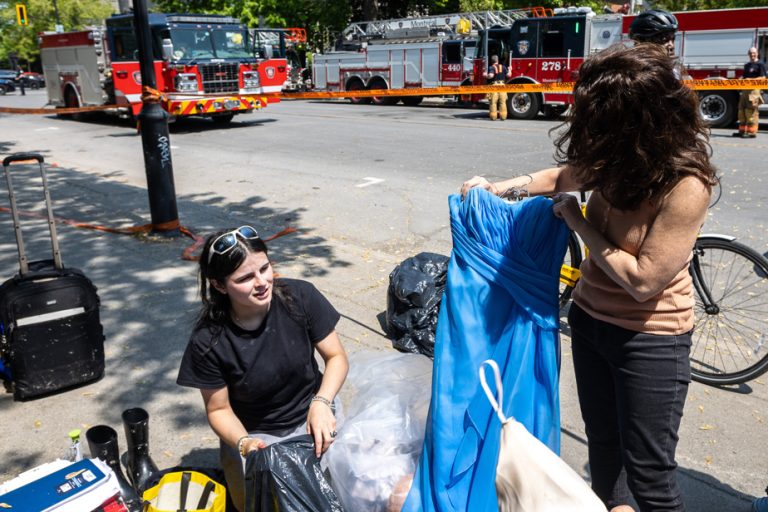 Fire at the Good Shepherd Monastery |  “My life is in four garbage bags”