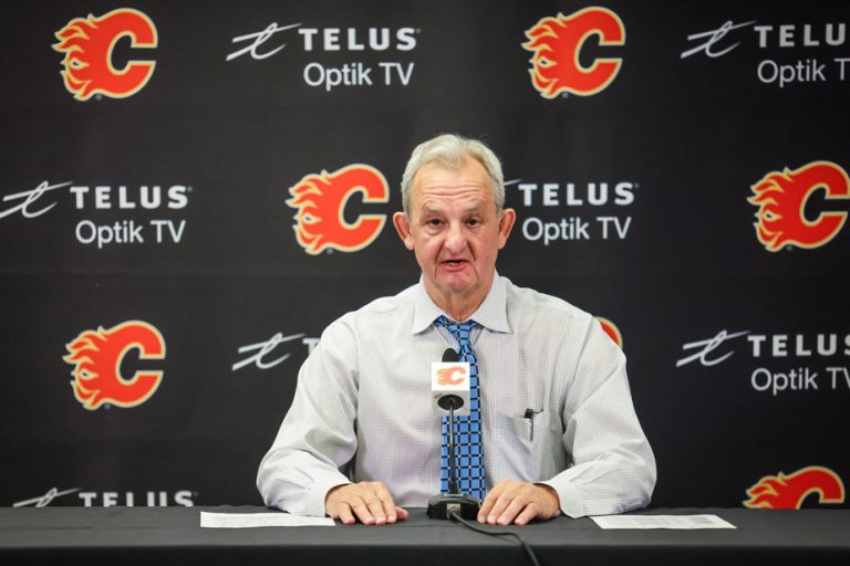 Flames fire head coach Darryl Sutter