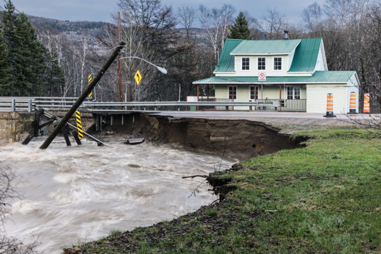 Floods in Baie-Saint-Paul |  A section of Route 138 will reopen on Thursday