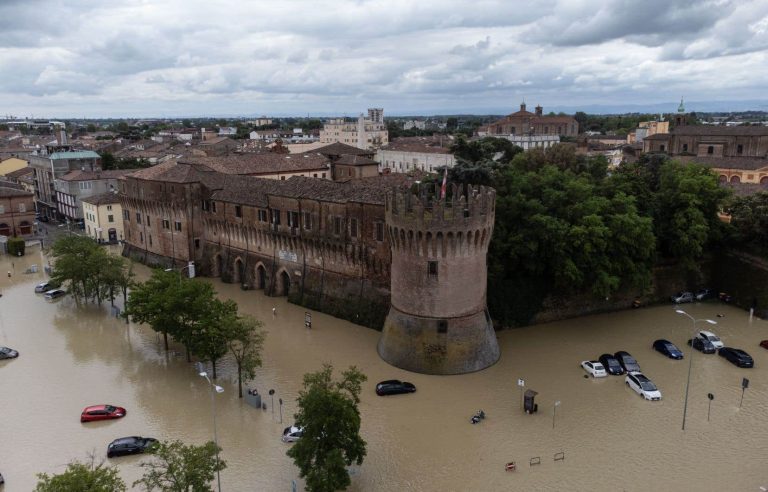 Floods in Italy, in the Emilia-Romagna region