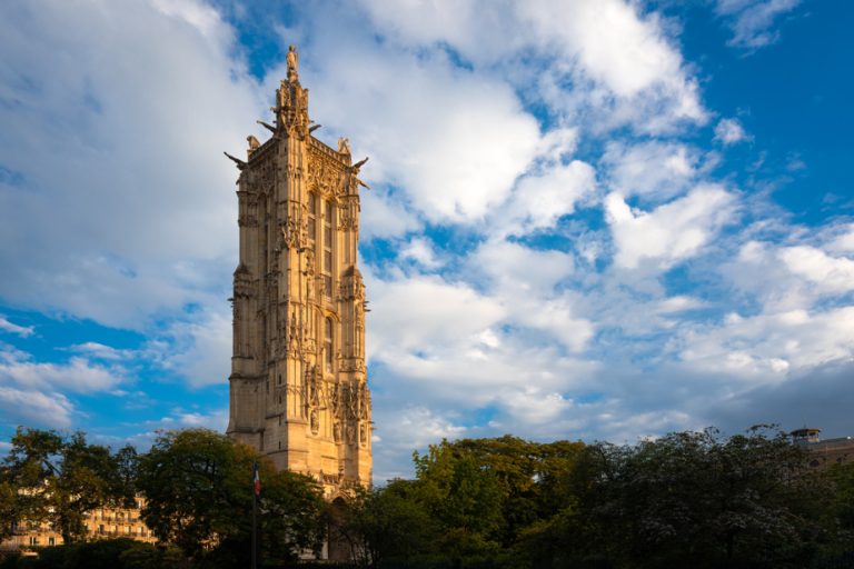 France |  Reopening of the Tour Saint-Jacques in Paris