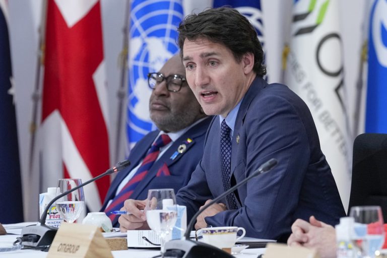 G7 Summit |  Trudeau raises the issue of foreign interference