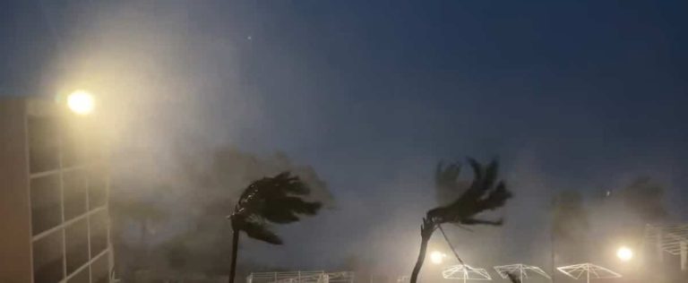 IN PICTURES |  Typhoon Mawar brings ‘destructive’ gusts of wind to the island of Guam