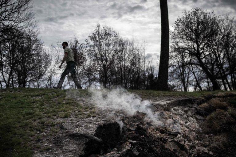 In Gironde, earth has been burning since the fires of last summer