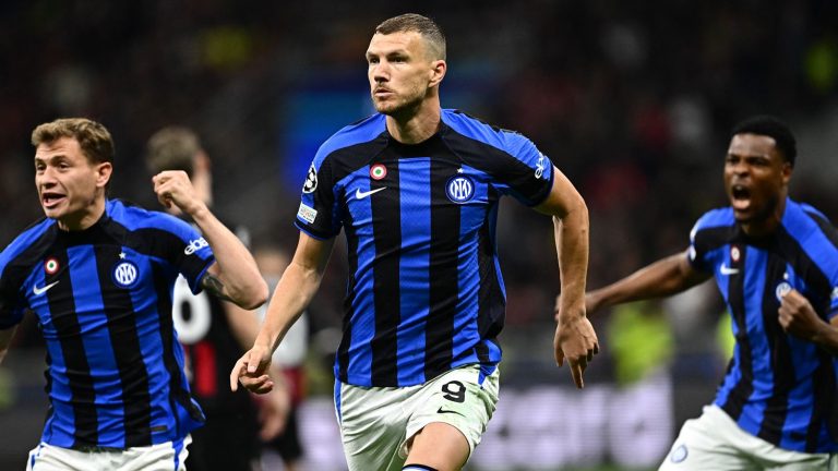 Inter knock out arch-rivals AC Milan in semi-final first leg