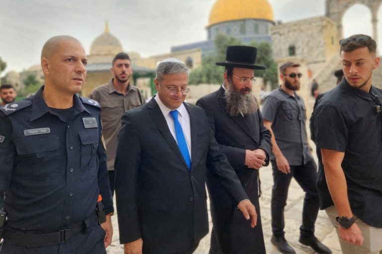 Jerusalem |  A far-right Israeli minister visited the esplanade of the Mosques