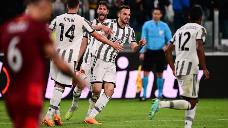 Juventus snatch draw after added time against Sevilla in semi-final first leg