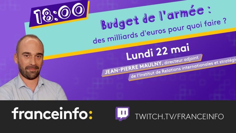 LIVE VIDEO – Army budget: billions of euros for what?  The Franceinfo Talk debate