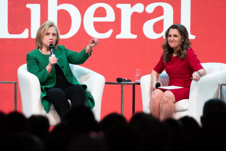 Liberal Party of Canada Convention |  Hillary Clinton and Jean Chrétien galvanize the liberals