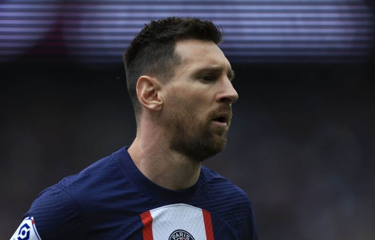 Lionel Messi is back in training with PSG after his suspension ended