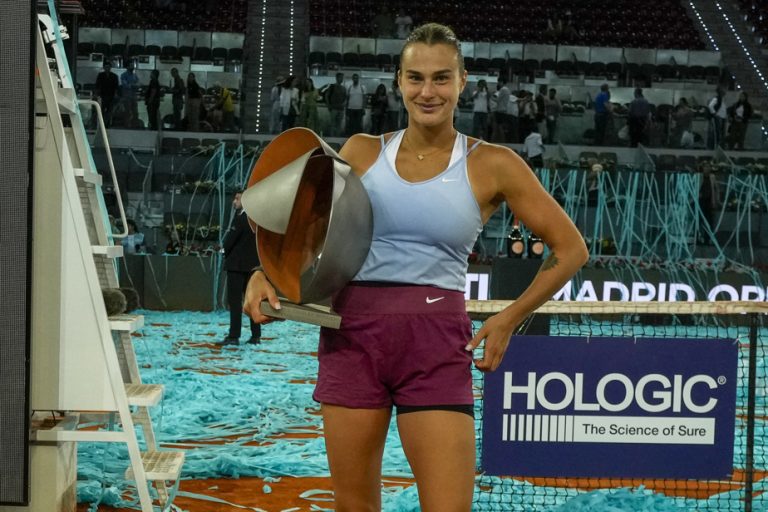 Madrid Tournament |  The upgraded version of Aryna Sabalenka