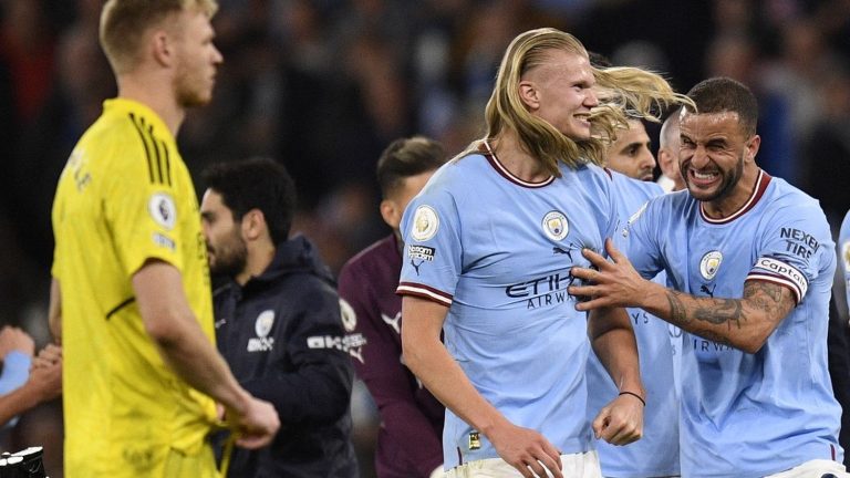 Manchester City crowned English champions after Arsenal defeat at Nottingham Forest