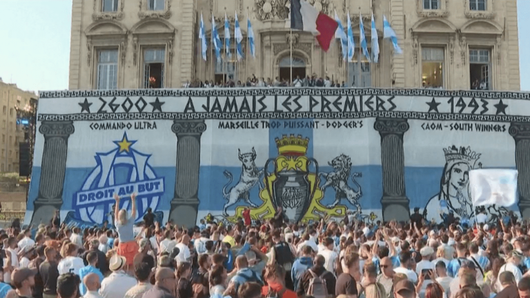 Marseille celebrates 30 years since OM won the European Cup