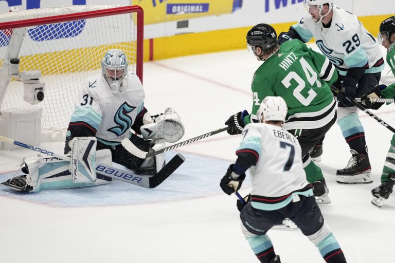 NHL playoffs |  The Stars take the lead with a 5-2 win over the Kraken