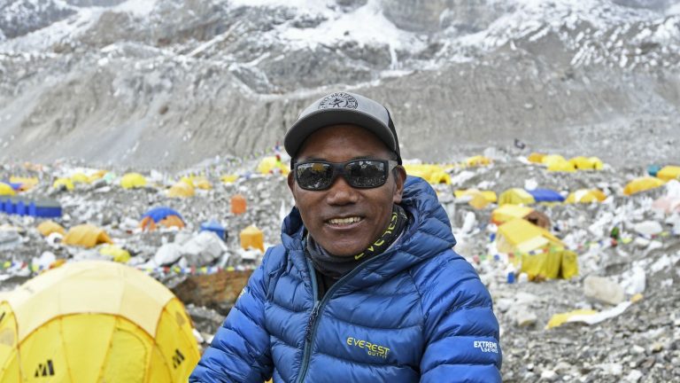 Nepalese mountaineer summits Everest for record 27th time