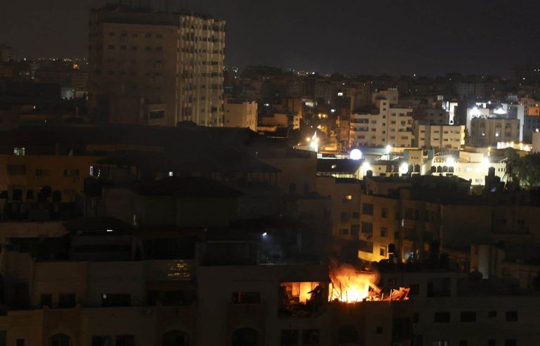 Nine dead after Israeli strikes in the Gaza Strip