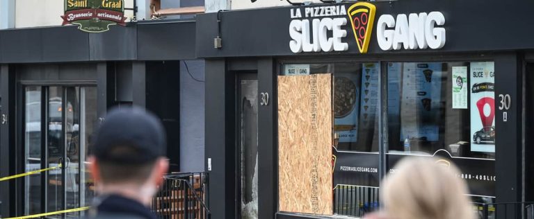 Olivier Primeau’s pizzeria still targeted, a suspect arrested