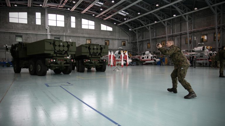 Poland has received its first Himars rocket launchers and will deploy them near the Russian border