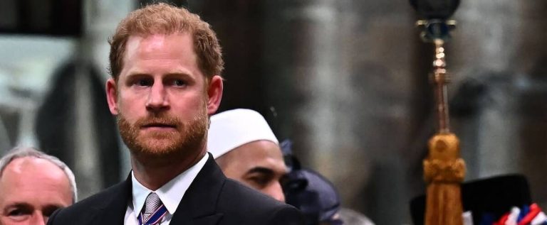 Prince Harry discreet at the coronation of Charles III