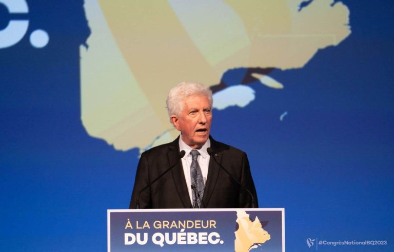 Pro-independence rally and reunion at the Bloc Québécois convention