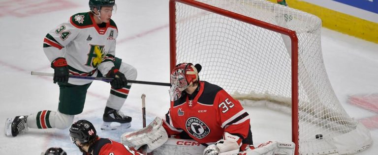 QMJHL final: the Remparts escape a first in the playoffs and the Mooseheads tie the game