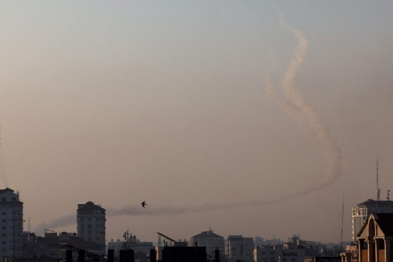 Rockets fired at Israel from the Gaza Strip