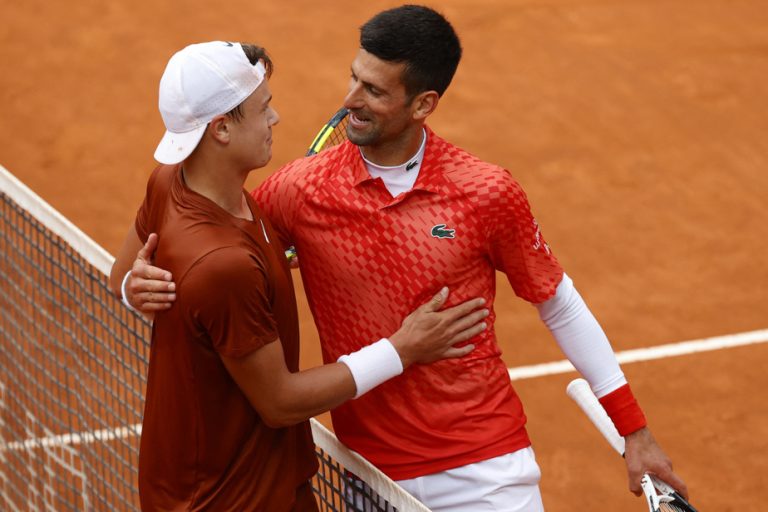 Rome Tournament |  Djokovic knocked out by Rune in the quarter-finals