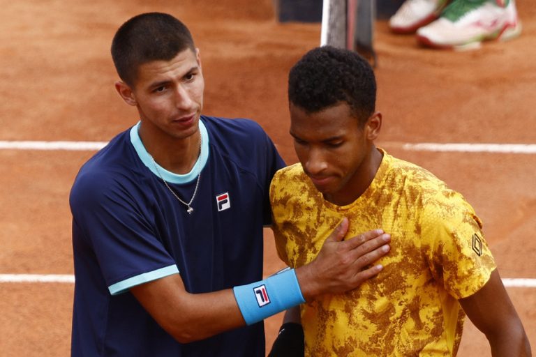 Rome Tournament |  Félix Auger-Aliassime loses in his first match