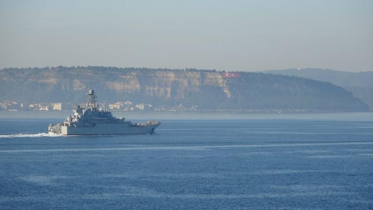 Russia accuses Ukraine of attacking one of its ships in the Turkish economic zone