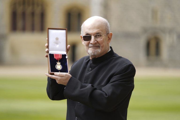 Salman Rushdie says he resumed writing